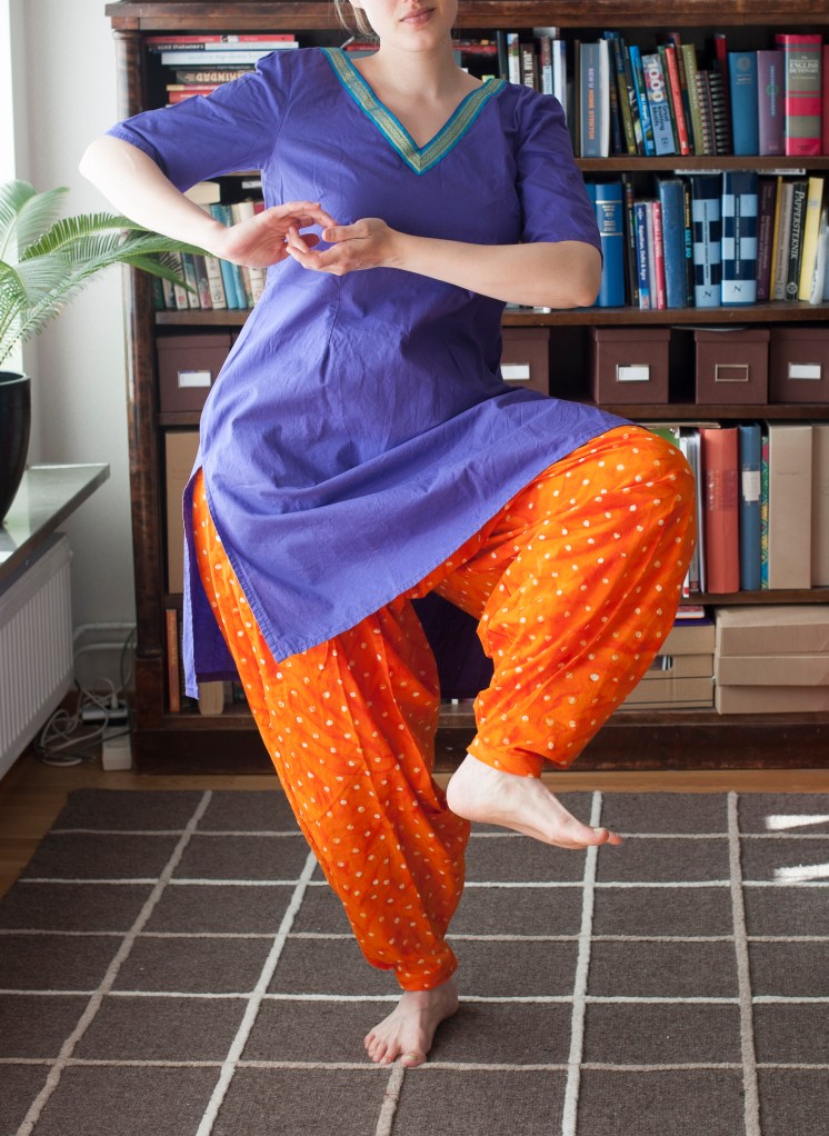 Orangea Patiala salwar(ish) Orangea Patiala salwar(ish)